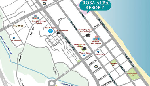Biệt Thự Biển Rosa Alba Đẳng Cấp 5 Sao Đầu Tiên Tại Phú Yên Cam Kết Sinh Lời 9%/Năm
