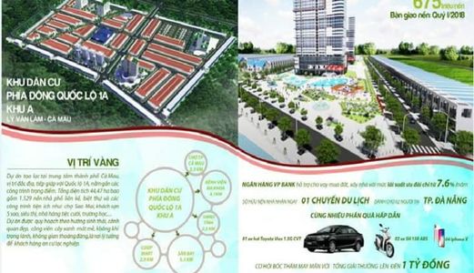 Bán Đất Nền Kdc Phía Đông Ql1A Giá Chỉ Từ 675Tr –Lh: 0939.326.793