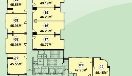 Bán Căn Góc 12 (48M2) Ct2C, Chung Cư Nghĩa Đô, Giá 1.6 Tỷ, Tầng 18
