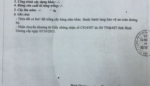 Bán Nhà Lầu Trệt Chợ Tân Long - Dĩ An - Bình Dương