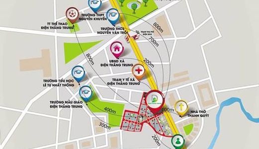 Bán Đất Trung Tâm Hành Chính Điện Thắng Trung