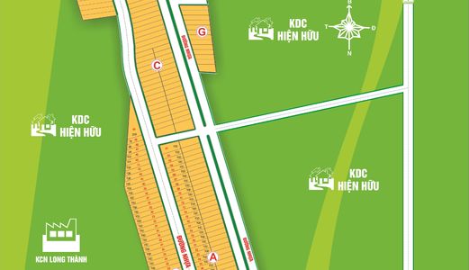 Đất Nền Thổ Cư An Phước , Vị Trí Đẹp , Ngay Cổng Kcn Long Thành