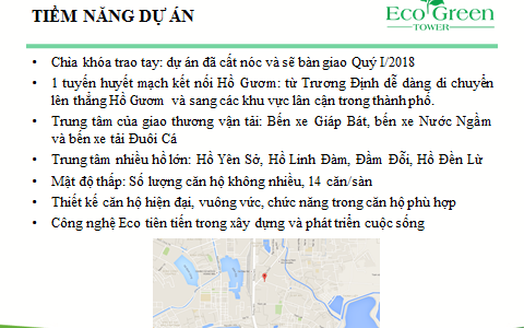 Eco Green Tower Số 1 Giáp Nhị Giá Rẻ Chỉ 1,6 Tỷ Sở Hữu Căn Hộ Tiện Nghi Ngay Điểm Nhấn Giao Thương