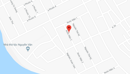 Bán Gấp Lô Đất Mặt Tiền Đường Nước Mặn 2 Khu Nam Việt Á Giá Tốt.