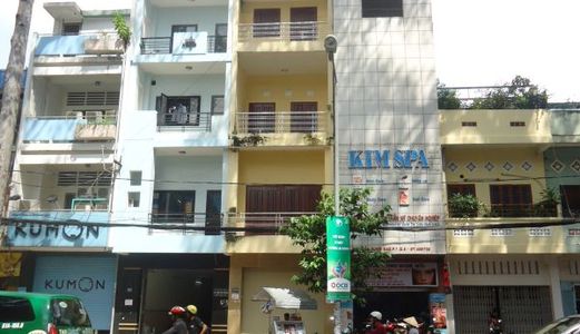 Cho Thuê Nhà Mặt Tiền Đường Trần Văn Khéo, 1 Trệt 3 Lầu,Ốp Kính Trông Suốt