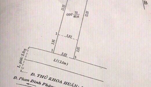 Bán Nhà 1 Trệt 3 Lầu Mặt Tiền Đường Thủ Khoa Huân Gần Bến Ninh Kiều , Thổ Cư Hoàn Công