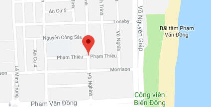 Bán Gấp 2 Lô Đất Mặt Tiền Đường Phạm Thiều – Gần Biển Phạm Văn Đồng. 