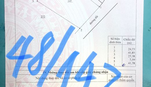 Bán 1 Hoặc Cả 2 Lô Trồng Cây Lâu Năm, Quy Hoạch Đất Ở Nông Thôn: 900.000/M2. St/st:48/143-144-147.