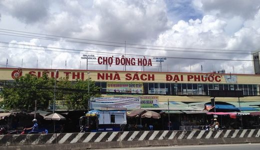 Lô Đất Mặt Tiền Ngay Chợ Đông Hòa, Dĩ An, Bình Dương