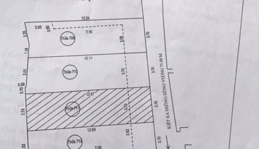Bán Gấp 4 Lô Đất Trung Tâm Thành Phố Đường Hùng Vương, Gần Big C, Giá 1 Tỷ 350