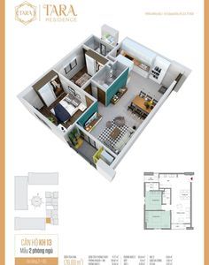 Siêu Hot...!!! 30 Căn Hộ Suất Nội Bộ Tại Tara Residence Chỉ Từ 1,3 Tỷ