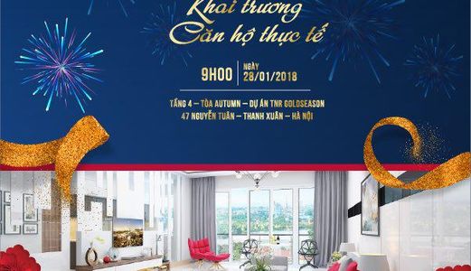 Tnr Goldseason 47 Nguyễn Tuân, Cất Nóc 28/1/2018, Ck Lên Tới 15%