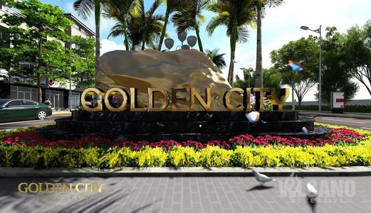 Lô Góc 2 Mt Đường Nhựa 8m, Dt: 311m2, Thổ Cư 100%, Khu Golden City, Mỹ Phước 3