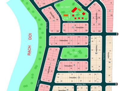 Bán Đất Trước Tết Dự Án Kdc Hồng Lĩnh, Phú Xuân, Nhà Bè Giá  Rẻ Nhất Thị Trường Chỉ Có 13 Triệu/m2.