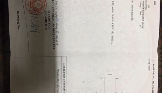 Nhượng Gấp 300M2 Đất Thổ Cư Tại Kđt Mỹ Phước, Tx. Bến Cát, Giá 395Tr/nền