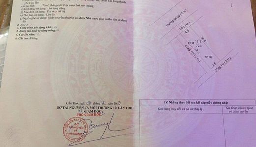 Bán Nền Đường B2 Khu Dân Cư Hưng Phú 1 