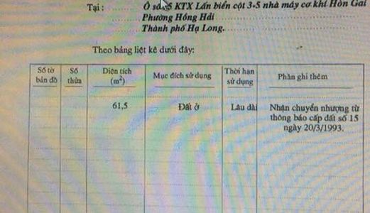 Bán Đất Ô Góc Đối Diện Trung Tâm Tiếng Anh Apple,cột 3, Hạ Long !!!