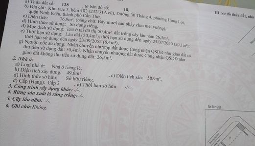 Bán Nhà Hẻm 482 Đường 30/4 Thông Qua Hẻm 195 Đường 3/2, Lộ Giới 8M, Xe Hơi Tới Nhà....