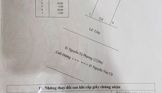 Bán Nền Trục Chính Đường Nguyễn Tri Phương, Phường An Khánh