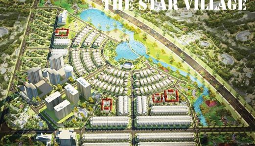 Chính Chủ Cần Tiền Bán Lô Biệt Thự Star Village Diện Tích 363M2, Đường 12M,  Giá Rẻ Nhất Trung Tâm Chỉ 9,2Triệu/M2.