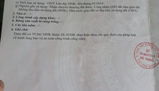 Bán Đất Bình Chuẩn Thuận An Bình Dương