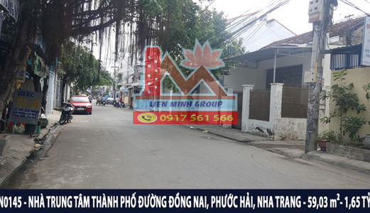 Bán Nhà 2 Tầng Trung Tâm Thành Phố Đường Đồng Nai, Phước Hải, Nha Trang Chỉ 1,65 Tỷ