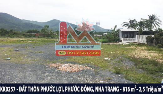 Bán Đất Gần Kdl Trăm Trứng Thôn Phước Lợi, Phước Đồng, Nha Trang Chỉ 2,5 Triệu/m²