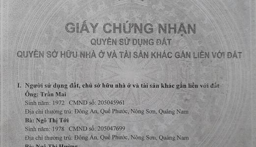 Bán Lô Đất Mt Tân Hiệp 8, Hm , Thổ Cư 5X18M Chỉ 1,55 Tỷ TL