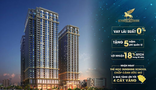 Chung Cư Sunshine Riverside 3 Phòng Ngủ Ngập Ánh Sáng Diện Tích 100M2 Chỉ Từ 3 Tỷ 250Tr