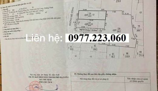 Bán Đất Thổ Cư Gần Sở Điện Lực Cột 5, P.hồng Hà, Hạ Long !!!