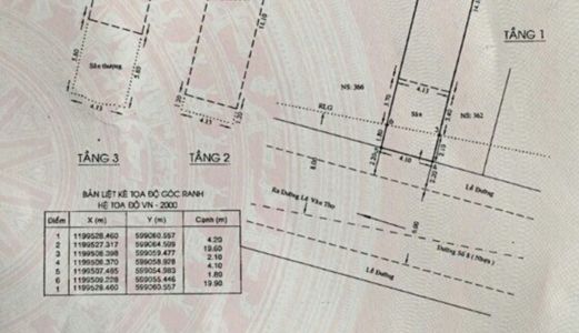 Bán Nhà Mặt Tiền Đường Số 8, P11, Gò Vấp. Dt 4,2X24M