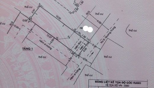 Bán Nhà Hẻm Quang Trung, Phường 10, Gò Vấp