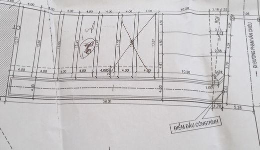 Bán 2 Lô Đất Phân Lô, Dt 4X15,5M, Phạm Văn Chiêu, Q. Gò Vấp