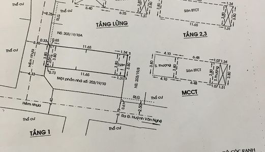 Ôtô Thoải Mái- Xách Vali Vào Ở,  Huỳnh Văn Nghệ, Gò Vấp, 4 Tầng , 54M2,  5.1Tỷ