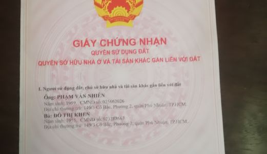 Bán Nhà Số 496/26 Dương Quảng Hàm, Phường 6, Gò Vấp