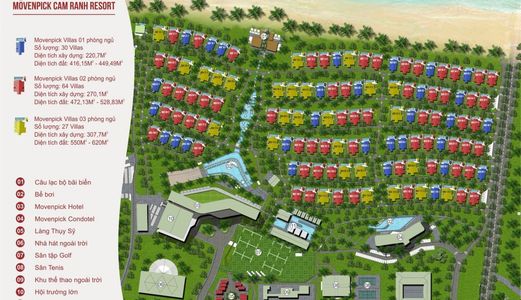 Movenpick Cam Ranh Resort:" Mua Villas Tặng Condotel" Chỉ Từ 4,6 Tỷ Lh 0943510286