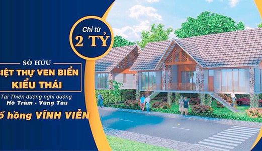 Chỉ Với 2 Tỷ Sở Hữu Ngay Biệt Thự Nghỉ Dưỡng Hot Nhất Bà Rịa