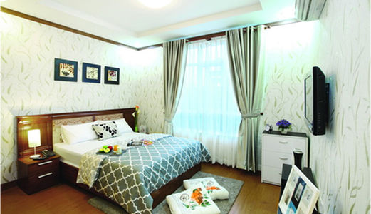 Cho Thuê Căn Hộ Hoàng Anh An Tiến - Gold House 3 Phòng ngủ Full Nội Thất Giá 10Tr/tháng