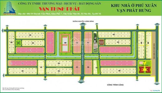 Bán Đất Nền Khu Dân Cư Vạn Phát Hưng, Phú Xuân Giá Rẻ Diện Tích 6X21M Giá 21Triệu/M2