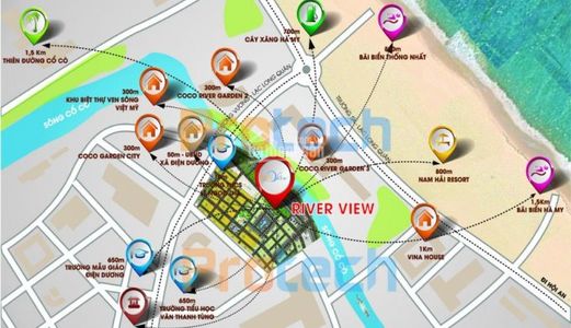 Đất Nền Liền Kề Khu Đô Thị Riverview- Đối Diện Uỷ Ban Nhân Dân Xã Điện Dương