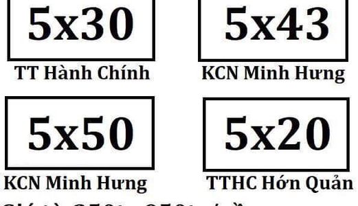Hot Hot: Đất Dự Án,chơn Thành,Binh Phước/300/5X43