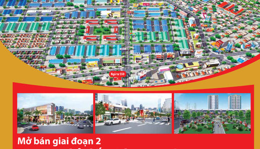 Siêu Dự Án Golden Mall  Dĩ An Quy Mô 6 Ha Chính Thức Mở Bán