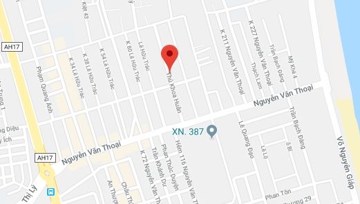 Cần Bán  Nhà Đường Thủ Khoa Huân – Gần Bãi Biển Mỹ Khê