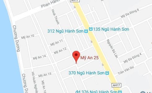 Cần Bán Đất 2 Mặt Tiền Đường Hoài Thanh Và Mỹ An 25 – Gần Bờ Sông Hàn