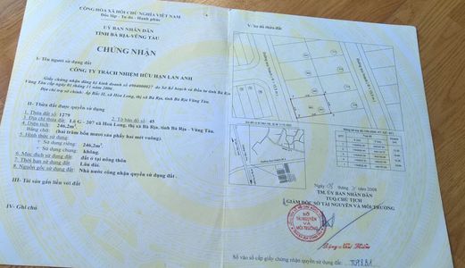 Bán Đất Nền Biệt Thự Dự Án Lan Anh1, Đường Võ Văn Kiệt.