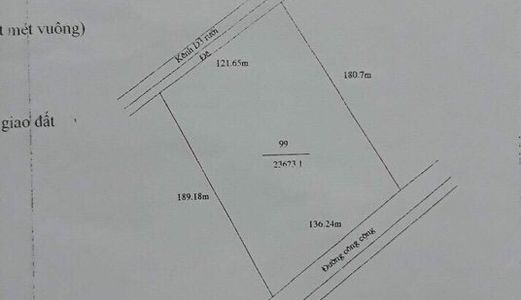 Bán 23.673M2 Đất Trồng Chanh Thạnh Lợi, Bến Lức Giá 150.000 Đồng/M2