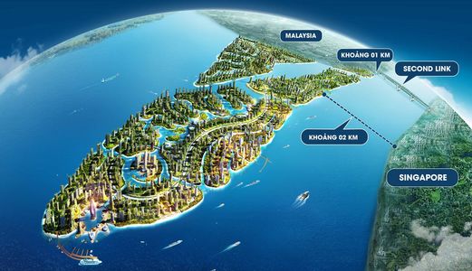 Đầu Tư Forest City- Malaysia Cách Singapore Chỉ 2Km, Được Cấp Sổ Vỉnh Viễn Và Cấp Visa 10 Năm