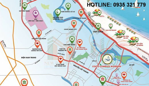 Chính Thức Nhận Giữ Chỗ Đất Nền Dự Án Mới Coco Complex Riverside, Sau Lưng Vinahouse, Hội An