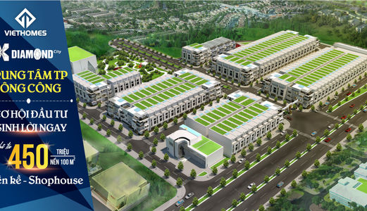 Khu Đô Thị Diamond City Sông Công - Đường Quốc Lộ 3, Phường Cải Đan, Thị Xã Sông Công, Thái Nguyên