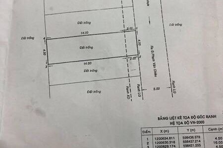 Cần Bán 2 Lô Đất Thổ Cư, Dt 4,5X16,5M, Đường Số 59, Gò Vấp